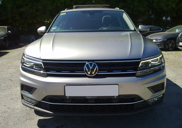 Volkswagen Tiguan cena 123900 przebieg: 108000, rok produkcji 2020 z Lublin małe 742